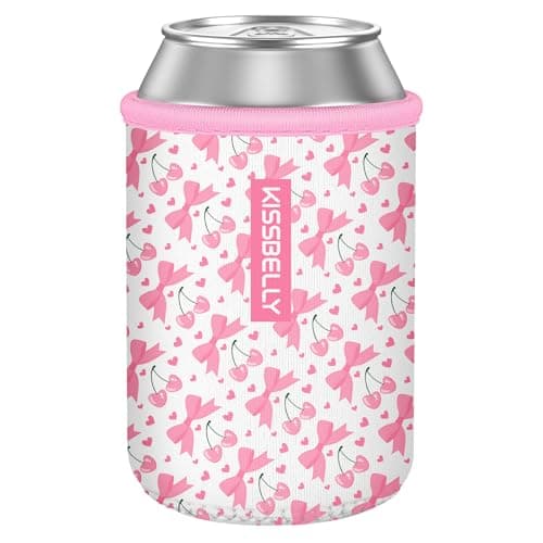 Can Cooler Sleeve, Insulated Neoprene Can Sleeve Cover Reusable Can Drink Sleeve Holder for Beverages Cans Bottles BBQs Decor Party Favors - Image 1