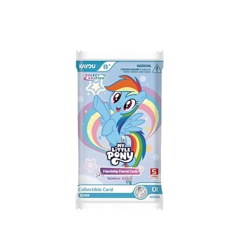 KAYOU My Little Pony Friendship Eternal Cards, Rainbow Edition English Series 1, Display Box, 20 Packs, 146 Cards, 10 Rarity Levels - Thumbnail 2