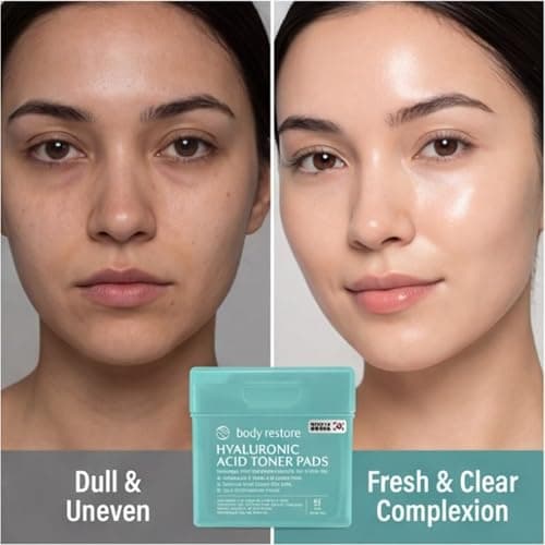 Body Restore Niacinamide Cooling Jelly Toner Pads – Mothers Day Gifts for Mom, Korean Skin Care, Face Wipe with Hyaluronic Acid, Birthday Gifts for Women – Cooling Jelly - Thumbnail 3