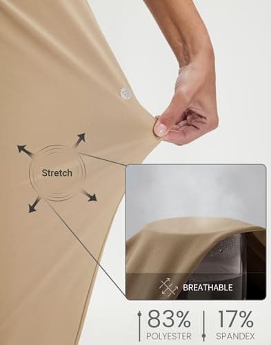 M MAELREG Women's Joggers with Pockets Stretchy High Waisted Sweatpants Drawstring Lightweight Athletic Track Pants - Thumbnail 6