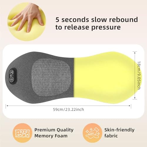 3 in 1 Lower Back Massager - FSA Eligible HSA Eligible,Triple Fusion Back Massager with Heat,Vibration,Airbag Traction Spine Massager for Lower Back Pain Relief,Deep Tissue Relaxation HSA Items - Thumbnail 4