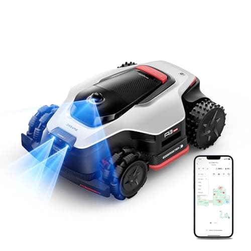 [All-Terrain Wire-Free] DREAME A3 AWD 1000 Robot Lawn Mower, 360° 3D LiDAR & AI Dual Vision Smart Robotic Mower for 0.25 Acre, 80% Slopes & 45min Fast Charge for Homeowners with Large/Steep Lawns - Image 1