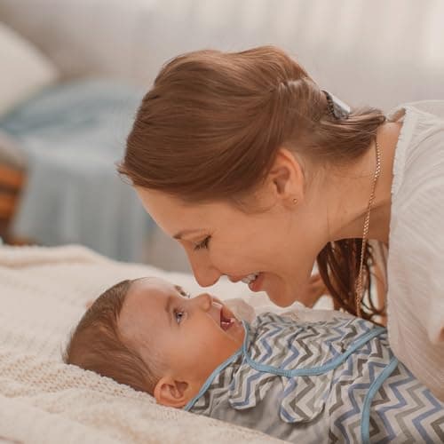 GLLQUEN BABY Swaddle Sleep Sack - 3 Pack Infant Swaddles for Newborn, Baby Swaddling Sack 0-3 Months, Ergonomic Newborn Swaddle Blanket for Baby Boy and Girl, Blue & Elephants - Thumbnail 3