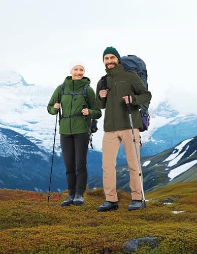 DURAWERK Men's 4-Way Stretch Cargo Pants, Work Pants, Durable Tactical Pants, Lightweight EDC Hiking Pants, Multi Pockets Hunting Pants for Outdoor Traveling Camping Fishing (Khaki, 32WX32L) - Thumbnail 3