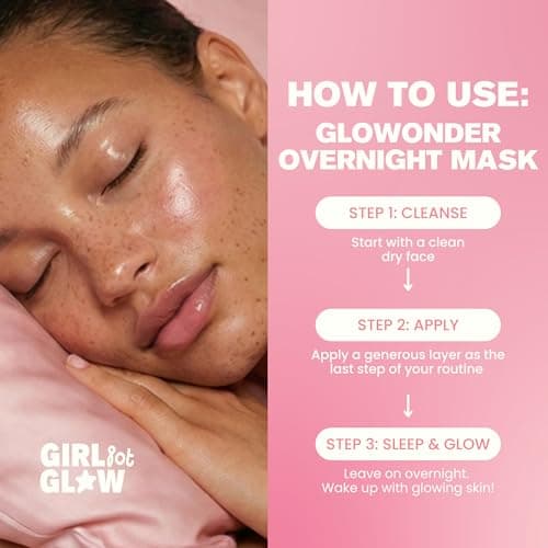 Girl Got Glow Overnight Face Cream with Exosome Complex, PDRN & Sodium DNA – Hydrating Moisturizer for All Skin Types, Fast Absorbing, Dewy Finish, Made in Korea, 1.7 fl oz / 50 mL - Thumbnail 4