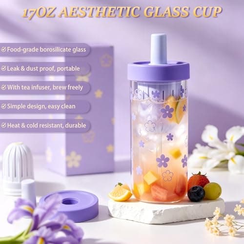 Birthday Gifts for Women, Purple Birthday Gift Box Gift Set for Her - Thumbnail 4