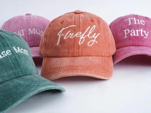 AfeilarSfltch Custom Baseball Cap, Personalized Embroidered Hat, Adjustable Dad Hat, Custom Hats for Men, Customized Hats for Men, Custom Embroidered Hat, Custom Hat, Embroidered Hat Multicolor - Thumbnail 5