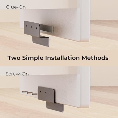 Adzyz Under Cabinet Foot Pull with Adhesive and Screws,Hands Free Garbage Drawer Toe Foot Pull Opener Suitable for Kitchen Trash Cabinet Drawer (Black) - Thumbnail 6