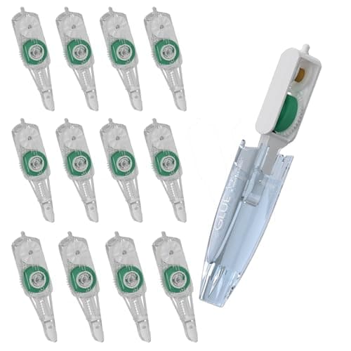 CHANGLi 12Pack Refill for Glue Tape,Scrapbooking Supplies, Refillable Adhesive Glue Runner for Gift Wrapping, Photo(Cannot be Used independently) - Image 1