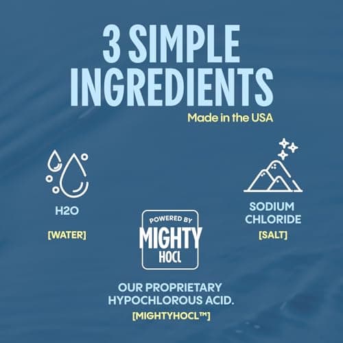 Mighty Mist Premium Hypochlorous Acid Spray for Acne, Eczema, Rosacea | Safe for All Skin Types | Safe for Sensitive Skin | Soothes Irritation and Redness - Thumbnail 5