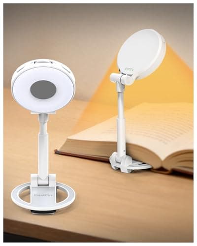 EastPin Book Light for Reading in Bed: Rechargeable 18 LED Clip on Reading Light with Timer & Memory Eye-Caring 3 Color Temperature Stepless Dimming Night Reading Lamp Gifts for Book Lovers Men Kids - Image 1