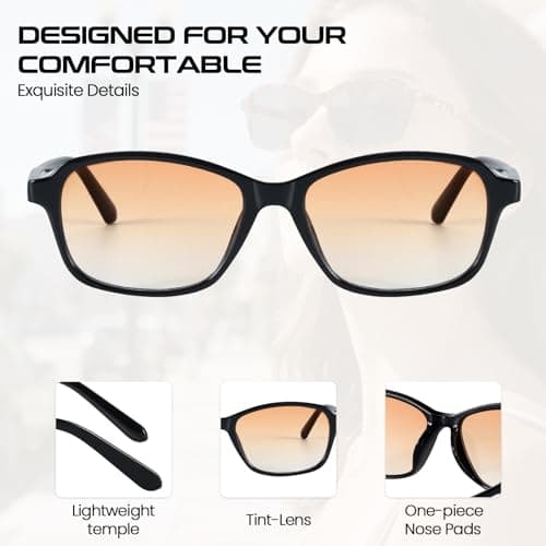 SODQW Trendy Sunglasses for Women Rectangle Womens Fashion Sun Glasses 2025 Ladies Shades with UV400 Protection - Thumbnail 3