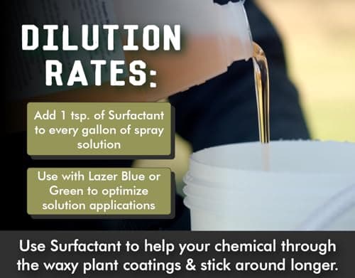 Concentrated Surfactant for Herbicides Non-Ionic 8oz, Increase Product Coverage, Penetration, Effectiveness - Thumbnail 6