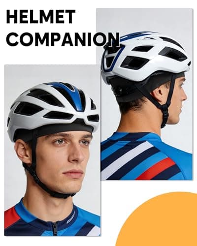OCQOCQ 3 Pcs Cooling Breathable Mesh Skull Caps for Men Women Cycling Lightweight Quick-Dry Helmet Hard Hat Liner - Thumbnail 5
