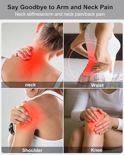 HOMEPAC Ergonomic Memory Foam Wedge Pillow, 27° Angled Support for Neck and Waist, Multi-Position Support Pillow (Black) - Thumbnail 6