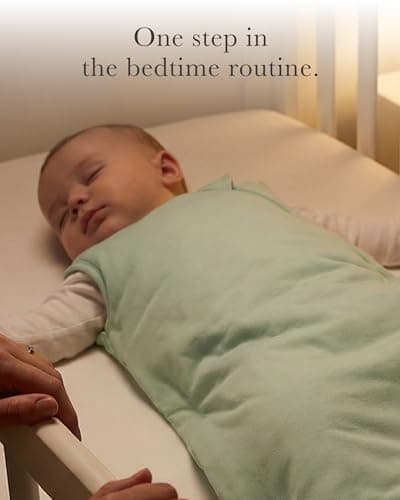 Cuddlebamboo Sleep Sack 1.0 TOG, Bamboo Viscose Baby Wearable Blanket, Sleeveless Sleep Sack 2-Way Zipper Baby Sleeping Bag, 0-3 Months (Sage) - Thumbnail 3