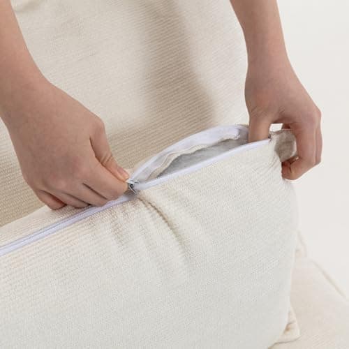 Fachmaih Boneless Loveseat Couch Sectional Cloud Couch Oversized Modular Sectional Sofa Modern Cloud Sofa Couches with Pillow for Living Room Bedroom - Thumbnail 5