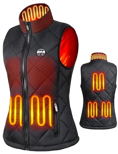 Professional Women's Heated Vest with Universal USB Cable (Battery Pack Not Included) (US, Alpha, XX-Large, Regular, Regular) - Image 1