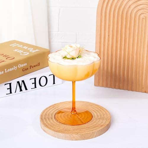 Ciaell 12PCS Plastic Martini Glasses - 10 Oz Colored Elegant Disposable Cocktail Glasses for Champagne Wine Wedding Party Anniversary Bar - Thumbnail 5