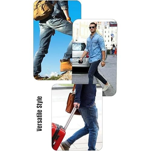 Galaxy by Harvic Mens Jeans 3-Pack Flex Stretch Slim Straight Pants - 5 Pocket Comfort Stretch Jeans for Men, Sizes 30-42 - Thumbnail 5