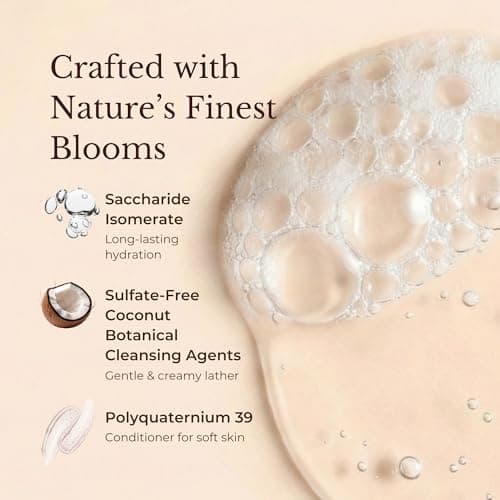 Juara 13.5 Fl Oz Hand & Body Wash - Hydrating Daily Cleanser with 72-Hour Moisture Magnet - Gentle Lather (Tiare Jasmine) - Thumbnail 3