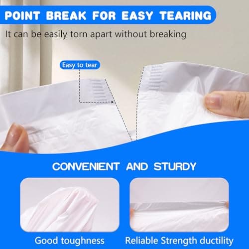 120 Pack Automatic Litter Box Liners, Compatible with SCOOPER YOUNG & SCOOPER LUXURY PRO & Litter Robot 4/3 Self-Cleaning Litter Boxes, Drawstring Cat Litter Bags (Not for SCOOPER SE) - Thumbnail 4