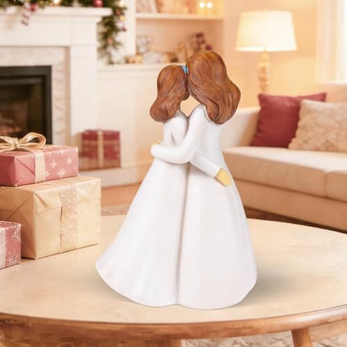 Being in Bloom Gifts for Mom: 5.2” Mother and Daughter Resin Figurine - Sentimental Gift for Mom from Daughter - Mother’s Day and Christmas Keepsake - Thumbnail 4