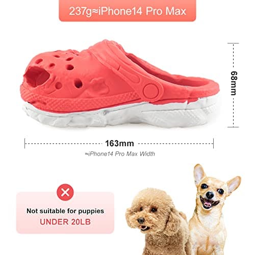 MONDOTOY Dog Chew Toys,Tough Dog Toys for Aggressive Chewers,Durable Rubber Puppy Toy, Interactive Puppy Toys Aggressive Chewers Medium Large Breed - Thumbnail 2