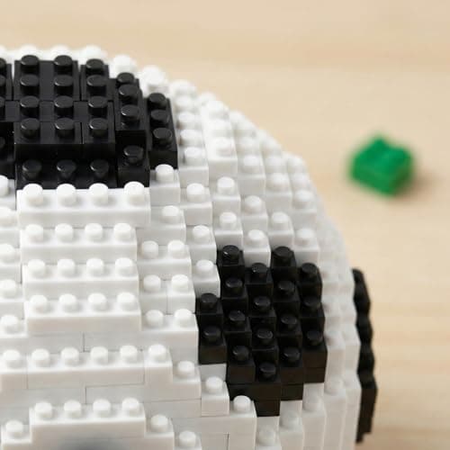JZLiner 3D Soccer Ball Building Block Set 850Pcs Challenging STEM Ball Toys for Ages 14 and Above Adults Home Alone Birthday Gift - Thumbnail 6
