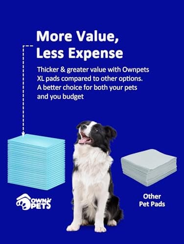 Ownpets Dog Training XL Extra Large Pad 35’’ x 32’’, Leak-Proof 6-Layer Pet Potty Training Pads Pee Pads with Quick-Dry Surface for Pets, Puppies, Adult, Sick & Aging Dogs, 40 Counts - Thumbnail 6