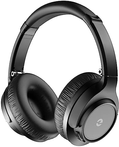 EAORUL Wireless Headphones Bluetooth, Bluetooth Headphones, 70H Playtime Headphone Wireless Bluetooth 5.1 with with Mic & 3EQ Modes, Over Ear Headphones HiFi Stereo for Home Traver Work(NO ANC) - Image 1