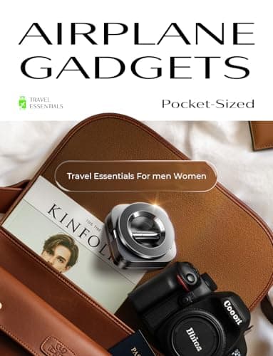 LISEN Airplane Travel Essentials for Women Men Phone Holder for Desk MagSafe Phone Travel Size Accessories Airplane Gadgets Men Long Flight Cruise Must Haves Spring Break Essentials Easter Gifts - Thumbnail 4