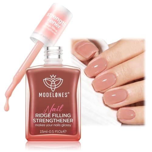 modelones Nail Strengthener and Growth Nail Hardener Nude Nail Polish - Image 1