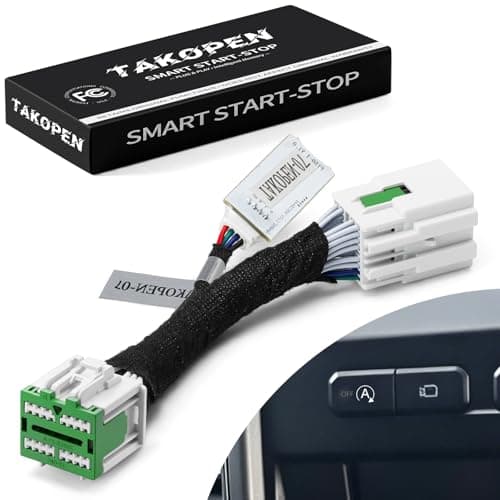 TAKOPEN Auto Start Stop Eliminator for 2018-2020 Ford F150 FCC Compliant Memory Module for Engine Stop Disable, Fits Models with Button on Left Side of Screen, US and Canada Produced Only - Image 1