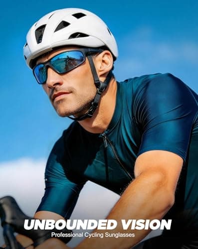 KALIYADI Mens-Sunglasses Polarized Sunglasses-Men Sports: Sport Sun Glasses for Running Cycling Fishing with UV Protection - Thumbnail 2