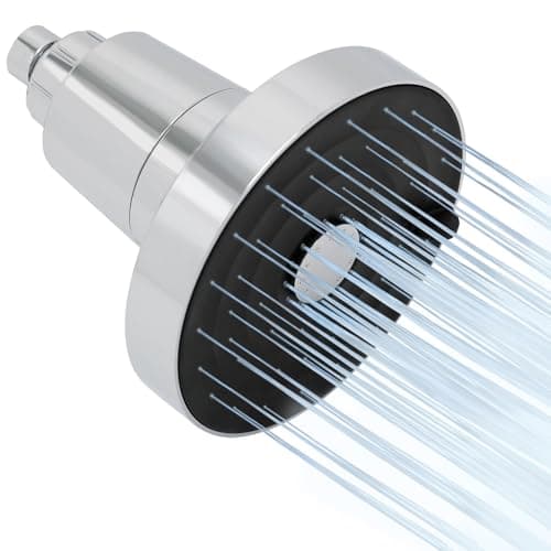 SANYCASA Filtered Shower Head for Hard Water, Removes Chlorine & Heavy Metals, KDF-55 Filter for Healthier Hair & Skin, Protects Colored Hair, High Pressure, Dermatologist Recommended(CP) - Image 1