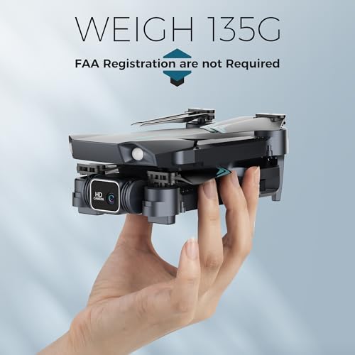 Drone with 1080P FPV Camera, Drone for Kids Adults with One Key Take Off/Land, Altitude Hold, 3D Flip, Waypoint Flight, Gestures Selfie, Gravity Control, 3 Speed, 2 Battery, Mini Drone with Camera for Kids 8-12 10-15, Beginners - Thumbnail 4