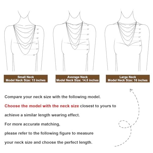 Carffordo Solid 16K Gold Plated Chain Necklace for Women Twist Chain 20 Inches Simple Dainty Necklace for Women Waterproof Trendy Jewelry Gift - Thumbnail 5
