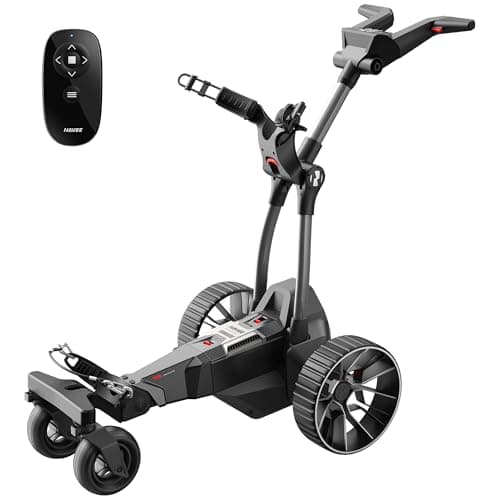 NAVEE Birdie 3X Electric Golf Cart with Remote, 36 Hole Battery, Follow Me Electric Golf Push Carts, All Terrain Wheels, Smart Power Assist, Super Compact Golf Cart Electric Vehicle - Image 1