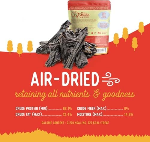 Beg & Barker Beef Liver Jerky for Dogs (4 Ounce, Pack of 2) - Dog Training Treats - Natural Dog Treats Made in The USA - Grain Free, Diabetic-Friendly, High Protein, Sugar-Free - Thumbnail 3