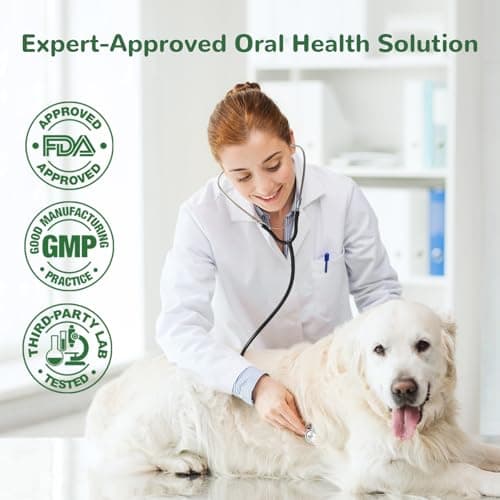 Vetriuntrix Dog Teeth Cleaning Powder, Dog Dental Powder for Tartar Remove & Plaque Off, Fresh Breath for Dogs with Natural Plant Blend, Enzymes and Probiotics, 150g - Thumbnail 5