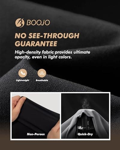 BOOJO 3 Pack Athletic Basketball Boys Shorts - Teen Black Soccer Running Baseball Quick Dry Shorts with Pockets for Youth - Thumbnail 3