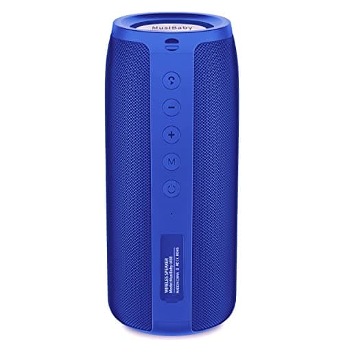 Musibaby Bluetooth Speaker, M88 Speakers,Dual Pairing, Bluetooth 5.3,Loud Stereo Sound,Booming Bass,30H Playtime for Home& Outdoor Party,Beach,Portable Speaker,Gifts(Blue) - Image 1