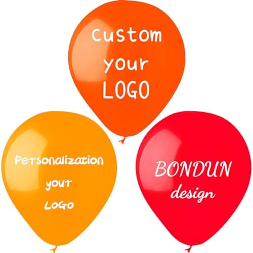 12 Inch 2.3g Customized Advertising Balloons - Personalized Monochrome Logo and Text - Perfect for Birthday Parties, Weddings, and Company Celebrations (500) - Thumbnail 4