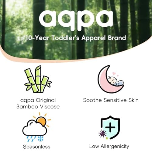 aqpa Long Sleeve Bodysuit for Baby Girls & Boys, Newborn Onesies 92% Viscose from Bamboo, Tagless Baby Clothes w/Snaps (Beige-halloween, 6-12 Months) - Thumbnail 2