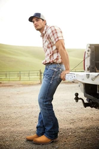 ArcBrothers Mens Western Cowboy Boots,Slip-on Chelsea Boots for Men Casual Ankle Boots - Thumbnail 2