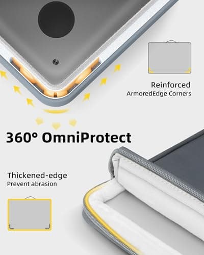 360 Protective Laptop Case, Laptop Sleeve Compatible with MacBook 14inch - Thumbnail 4