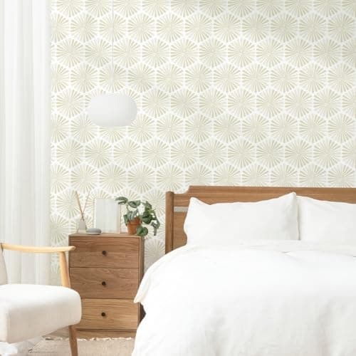 Naphite Geometric Peel and Stick Wallpaper Boho Contact Paper 590in17.3in - Thumbnail 4