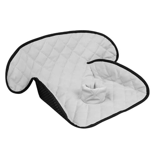 MOOB Waterproof Car Seat Protector - Potty Training Liner for Baby & Toddler, Machine Washable Piddle Pad with Anti-Slip Backing, Universal Fit for Infant Car Seat & Stroller (Grey) - Image 1