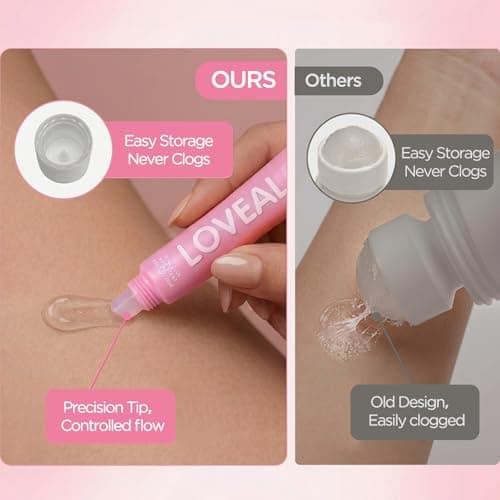 LOVEALERT Body Glue for Clothes – 20ml Liquid Fashion Tape Alternative, Fast Drying 60s Body Adhesive for Clothing, Sweat Resistant Skin Glue for Strapless Dresses, Low-Cut Tops, Wigs(Rose) - Thumbnail 3